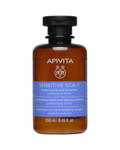 Apivita Shampooing Soins Cheveux Cuir Chevelu Sensible 250ml
