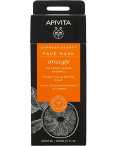 Apivita Express Beauty Masque Orange Eclat 8ml X2