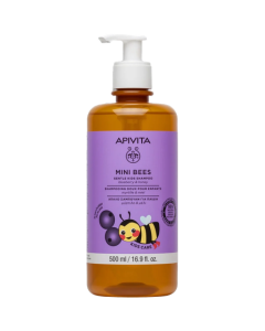 Apivita Mini Bees Shampooing Doux Myrtille et Miel Pour Enfant 500ml