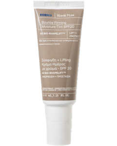 Korres Crème Jour Pin Noir 4D Peaux Normales Teintée Spf20 40ml