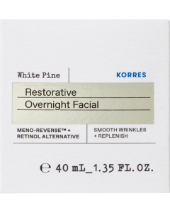 Korres Pin Blanc Crème Nuit Régénérante Pin Blanc Méno Reverse 40ml