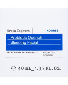 Korres Yaourt Grec Crème Nuit Nourrissante aux Probiotiques 40ml