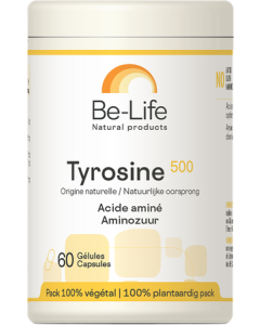 Be Life Tyrosine 500 Gélules x60