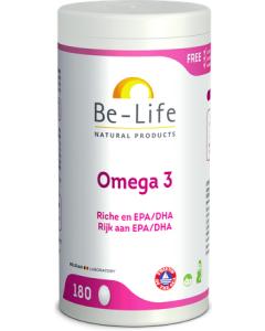 Be Life Omega 3 500mg Capsules x180