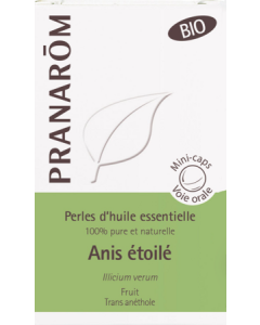 Pranarôm Perles Huile Essentielle Anis Etoilé Bio Capsule 60