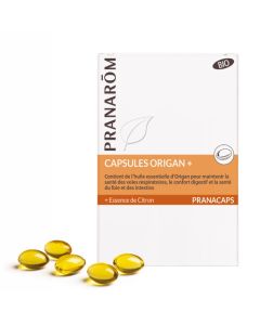 Pranarôm Pranacaps Origan+ Bio 30 capsules