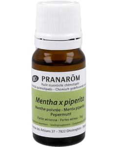Pranarôm Huile Essentielle de Menthe Poivrée Bio 10ml