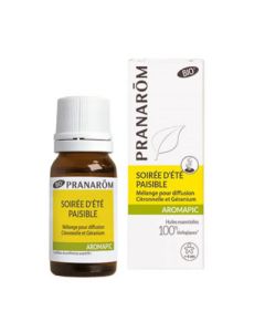 Pranarôm Aromapic Soirée D’Été Paisible Diffusion Bio 10 ml