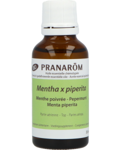 Pranarôm Huile Essentielle Menthe Poivrée Bio 30ml