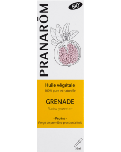 Pranarôm Huile Végétale Bio Grenade 30ml