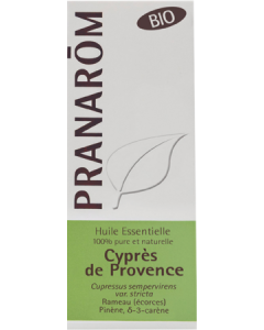 Pranarom Huile Essentielle Bio de Cypres Toujours Vert De Provence Rameau 5ml