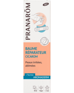 Pranarôm Aromaderm Cicarom Baume Réparateur Bio 40ml