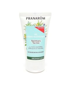 Pranarom Aromaforce Gel hydroalcoolique Ravintsara Tea tree - 50 ml