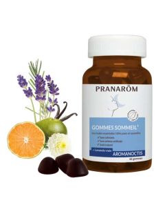 Pranarôm Aromanoctis Gommes Sommeil x60