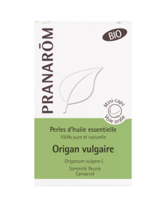 Pranarôm Perles Huile Essentielle Origan Bio Capsules x60