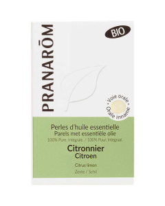 Pranarôm Perles Huile Essentielle Bio Citronnier 60 Perles 100mg