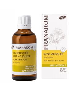 Pranarôm Huile Végétale de Rose Musquée Bio 50ml