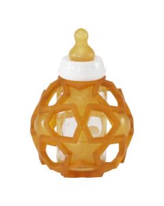 Hevea  Balle 2en1 Préhension/Biberon Verre 120 ml