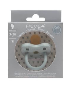 Hevea Tétine Physiologique 3-36 mois couleur Gorgeous Grey 