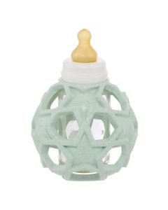 Hevea Balle 2en1 Préhension/Biberon Verre 120 ml couleur Vert Menthe