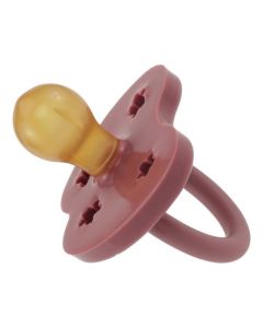 Hevea Tétine Ronde 3-36 mois couleur Rosewood