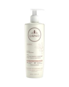 Laino Lait Nutritif Confort Karité, Fleur D'Hibiscus & Sésame Bio 400 ml
