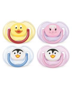 Avent Sucette 0-6M Silicone Animaux