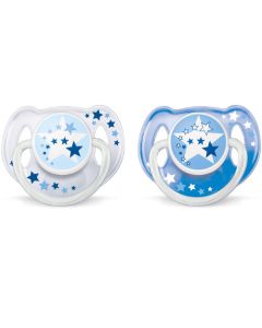 Avent Sucette 6-18M Silicone Nuit