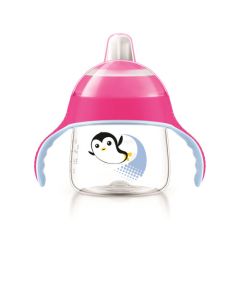 Avent Tasse Antifuite Rose 200Ml