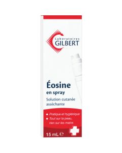 Gilbert Eosine 2%, Spray Pulverisateur 15ml
