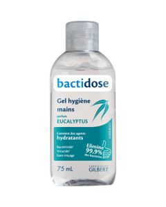 Bactidose Gel Hydroalcoolique 75 mL Parfum Eucalyptus