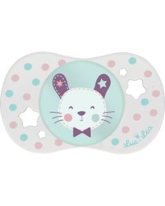 Luc et Léa Sucette +6 mois physiologique "LAPIN"