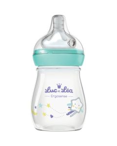 Luc et Léa Biberon Ergosense 150ml Celestin