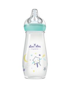 Luc et Léa Biberon Ergosense 330ml Celestin