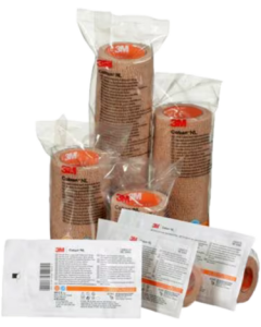 3m Coban Bande de Maintien Cohésive Rose Fluo 7,5cmx2,3cm 24 unités