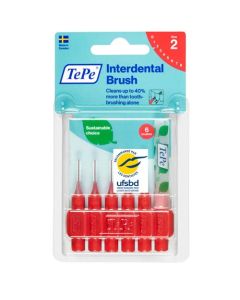 Brossettes Interdentaires Éco-Responsable Original rouge 0.5mm / Iso 2