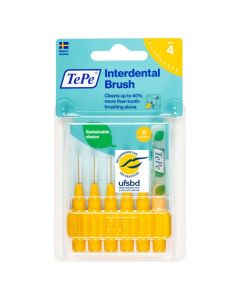 Brossettes Interdentaires Éco-Responsable Original Jaune 0.7mm / Iso 4