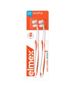 Elmex Anti-Caries Brosse à Dents Souple Tc Duo