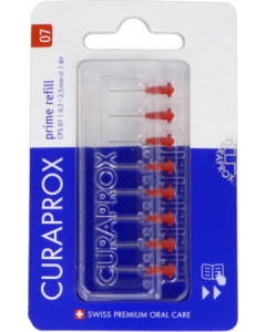 Curaprox Prime Refill Brossette Interdent Rouge 8