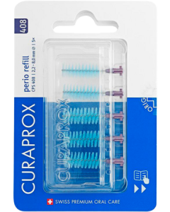 Curaprox Cps 408 Perio Recharge Brossette Interdentaire Violet 5