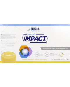 Oral Impact Prêt à Boire Vanille 237ml x3