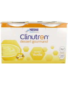 Clinutren Dessert Gourmand Vanille 200g X4