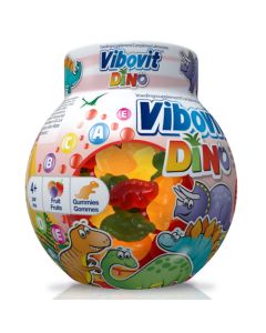 Vibovit Gomme Vitaminée DINO Bocal de 50 Gommes