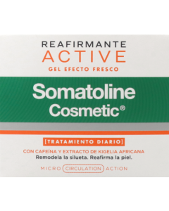 Somatoline Cosmetic Remodelant Active Gel Effet Frais Caféine Pure Et Kigelia Africana 250ml