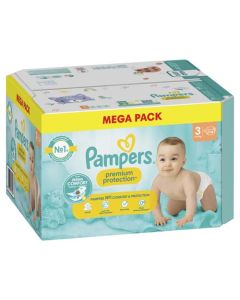 Pampers Premium Protection Taille 3 Couches x114 6 kg - 10 kg