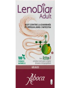 Aboca Lenodiar Adult Diarrhée Equilibre Intestinal Gelule 20