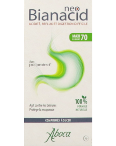 Aboca Neobianacid Acidité Reflux Comprime A Sucer x70