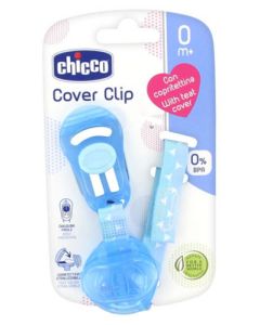 Chicco Attache-Sucette Ruban Avec Protection Tétine - X1 - Bleu