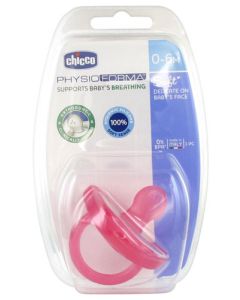 Chicco Sucette Physio Soft Tout Silicone - X1 - 0-6M - Blister