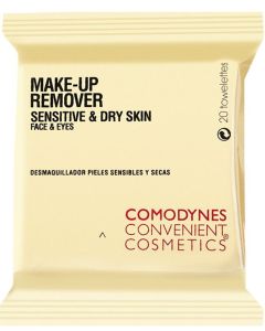 Comodynes Lingettes Démaquillantes Peaux Sensibles 20 Lingettes